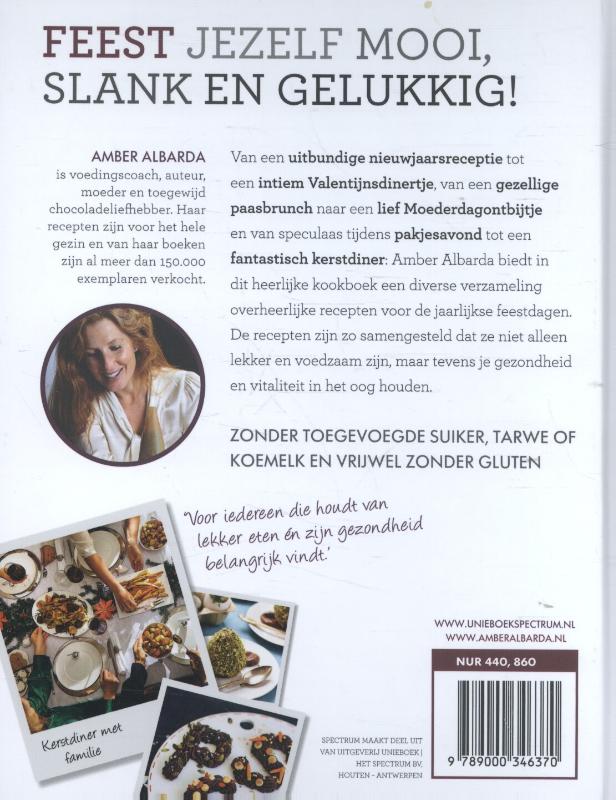 Achterkant van Gezond feesten