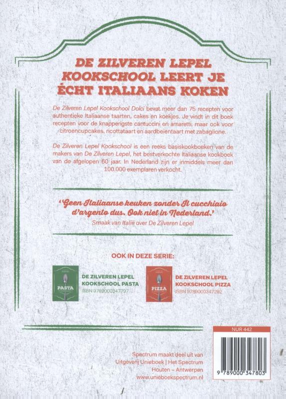 Achterkant van Dolci