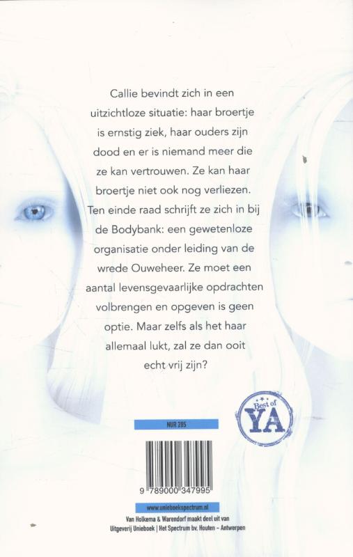 Achterkant van Starters & Enders