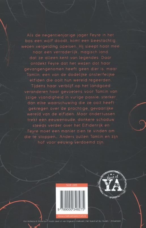 Achterkant van Hof van doorns en rozen