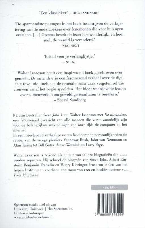 Achterkant van De uitvinders