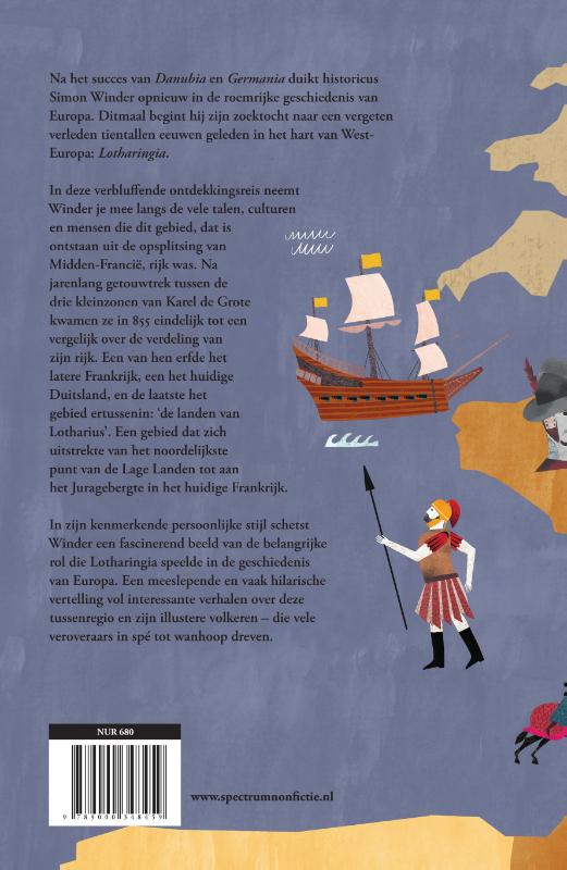 Achterkant van Lotharingia