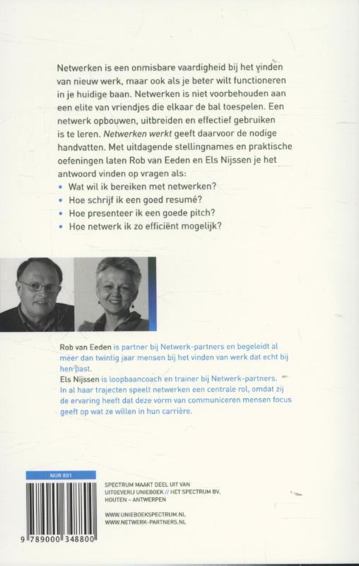 Achterkant van Netwerken werkt