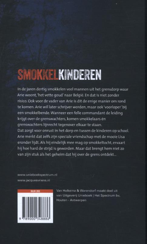 Achterkant van Smokkelkinderen