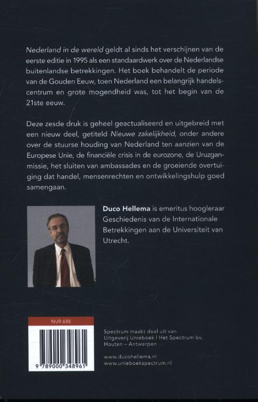 Achterkant van Nederland in de wereld