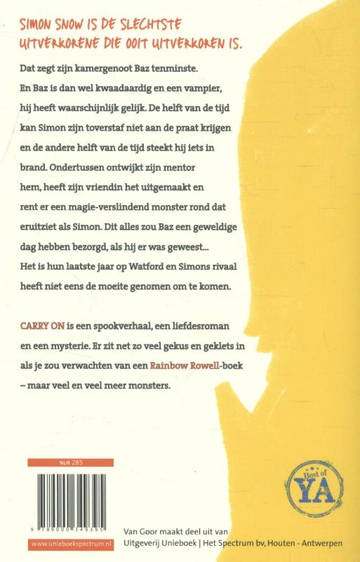 Achterkant van Carry On
