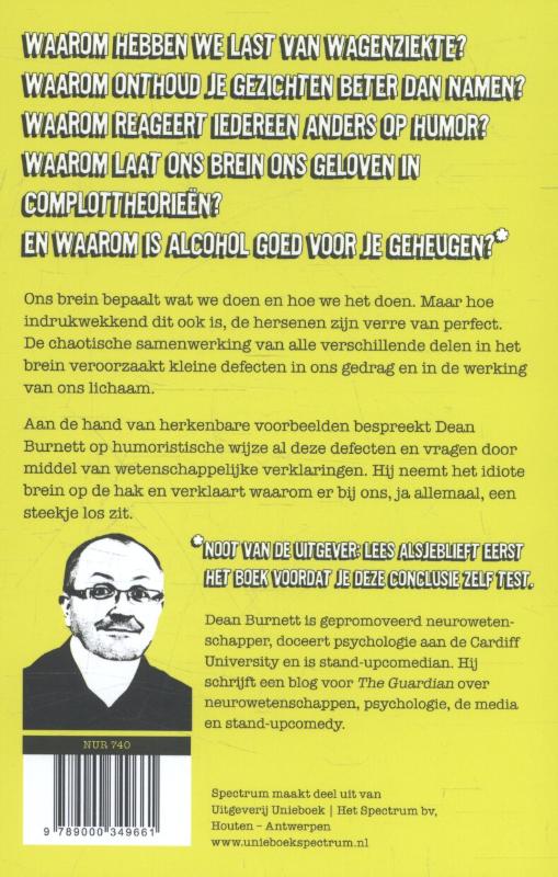 Achterkant van Een steekje los
