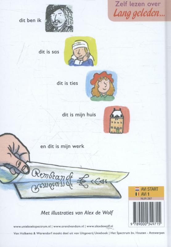 Achterkant van Dit ben ik