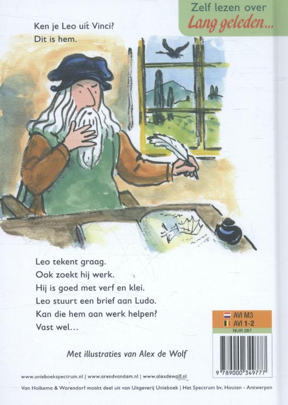 Achterkant van Het boek van Leo