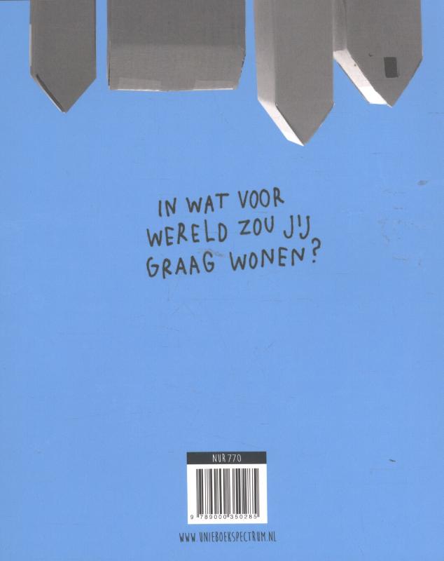 Achterkant van The imaginary world of...