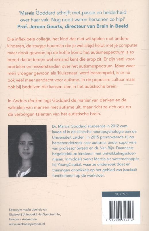 Achterkant van Anders denken
