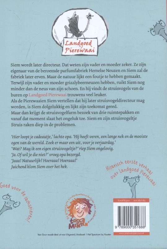 Achterkant van Siem Subliem en het ei van Jannes