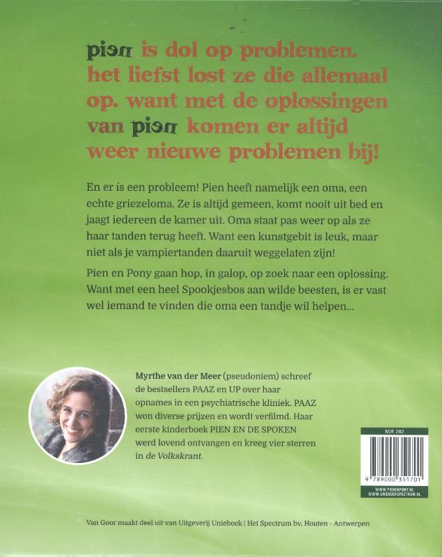 Achterkant van Pien en de weerwolf
