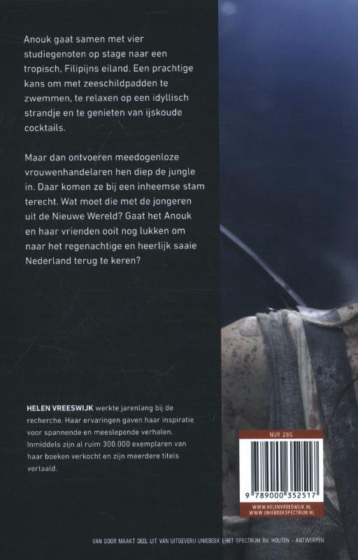 Achterkant van Vermist