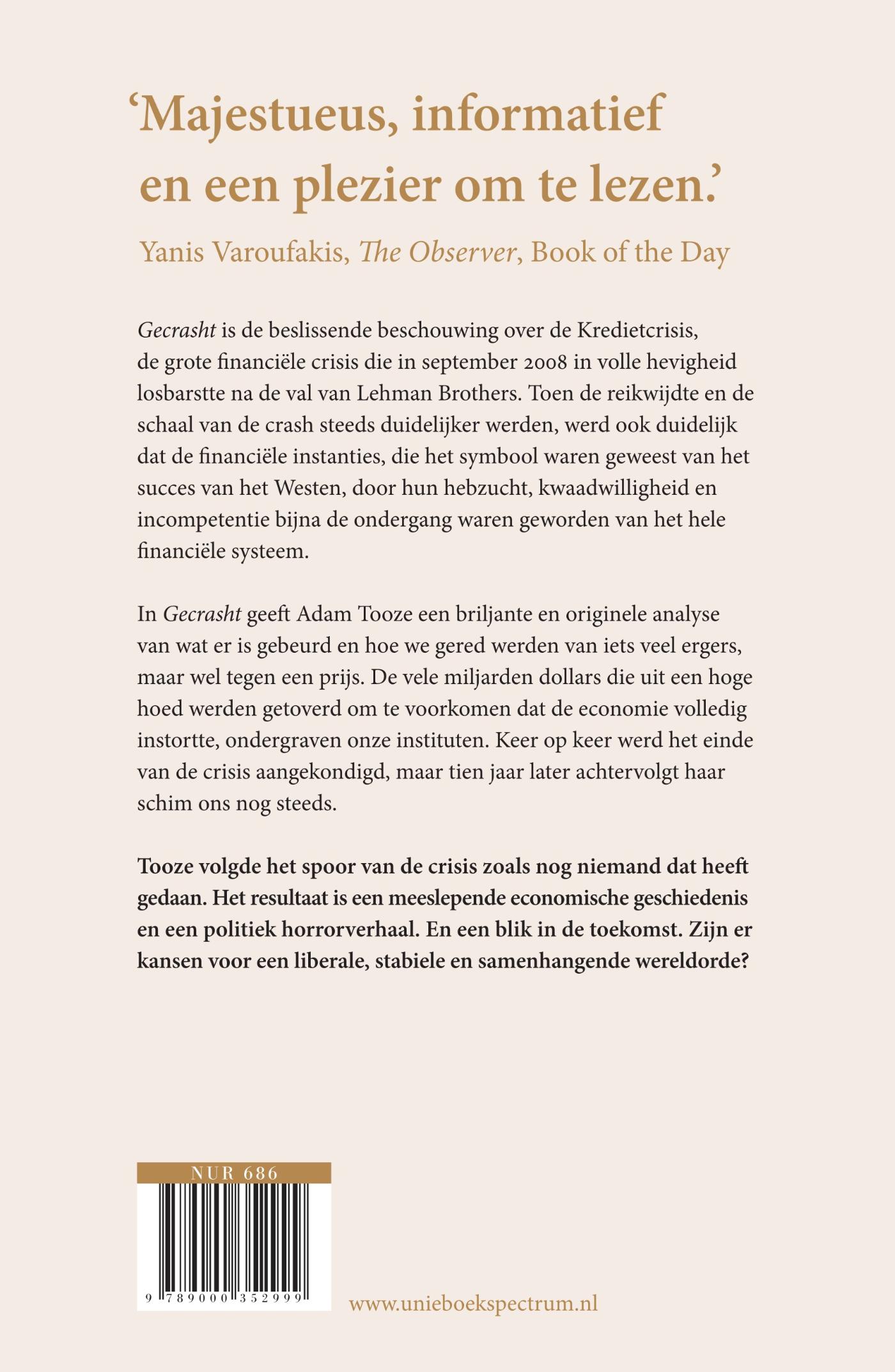 Achterkant van Gecrasht
