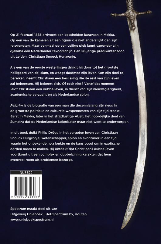 Achterkant van Pelgrim