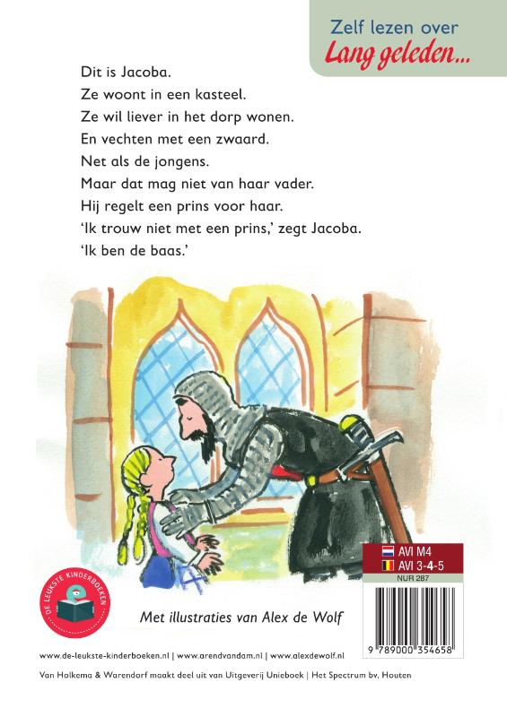 Achterkant van Ik ben de baas