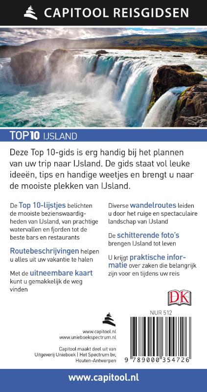 Achterkant van IJsland