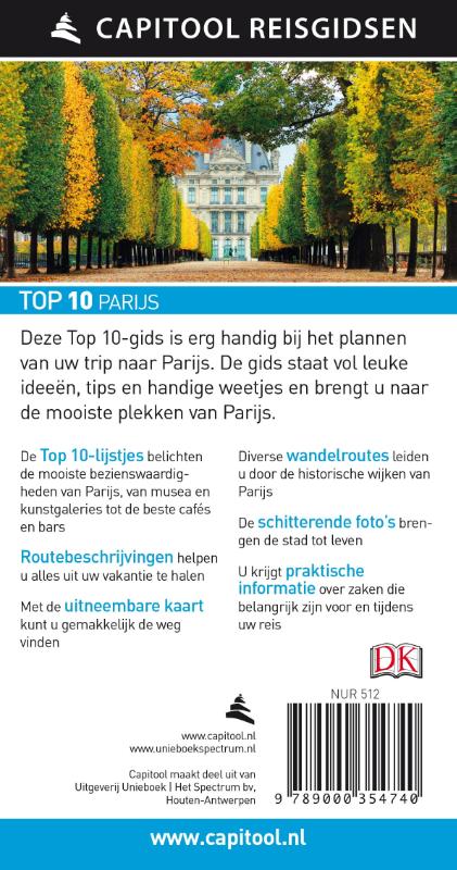 Achterkant van Parijs