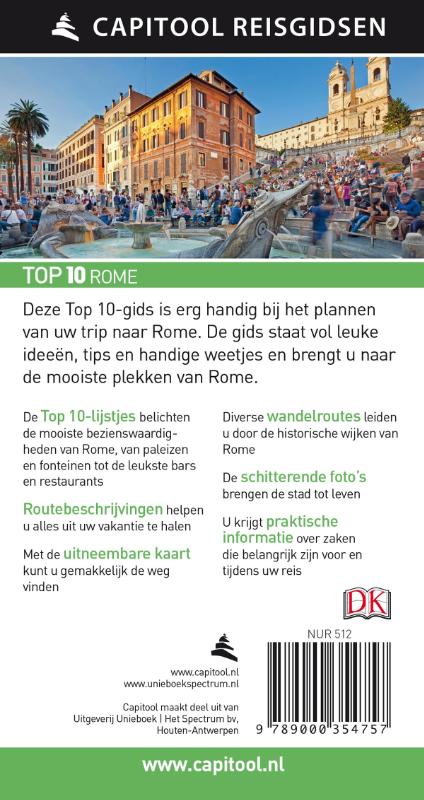 Achterkant van Rome