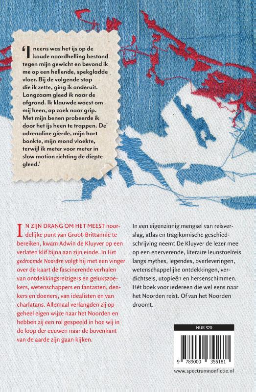 Achterkant van Het gedroomde Noorden