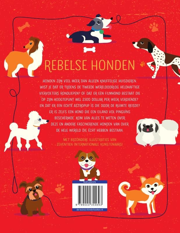 Achterkant van Rebelse honden