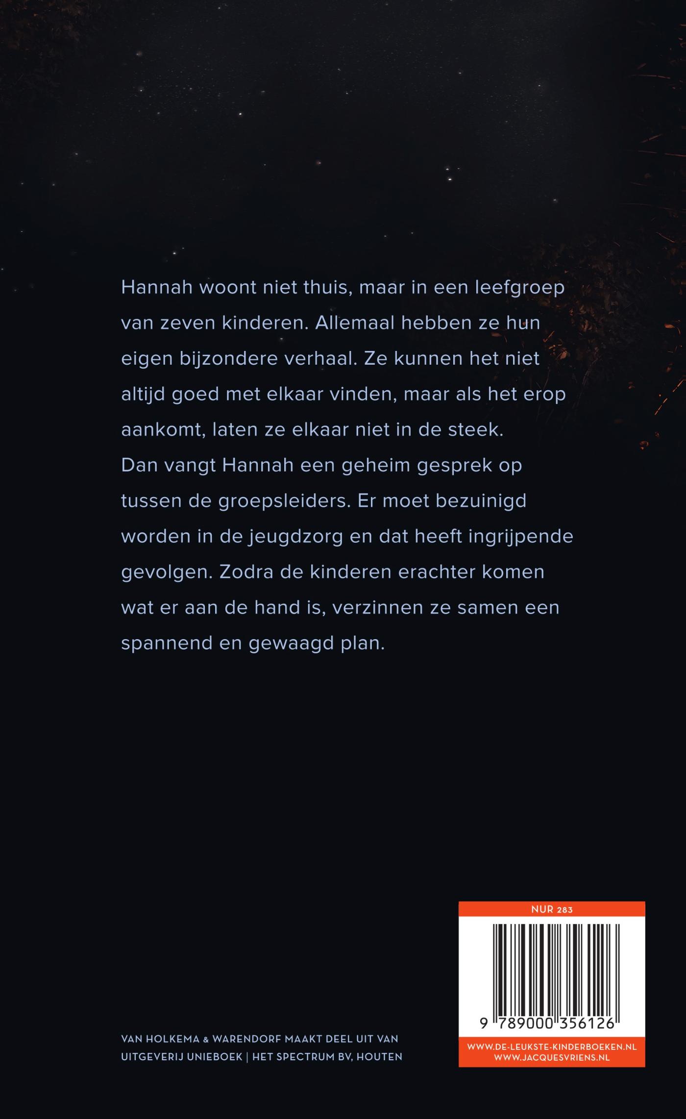 Achterkant van Niet thuis