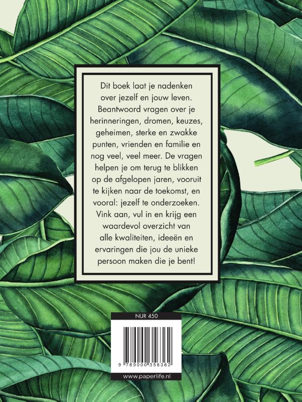 Achterkant van Tijd voor jezelf