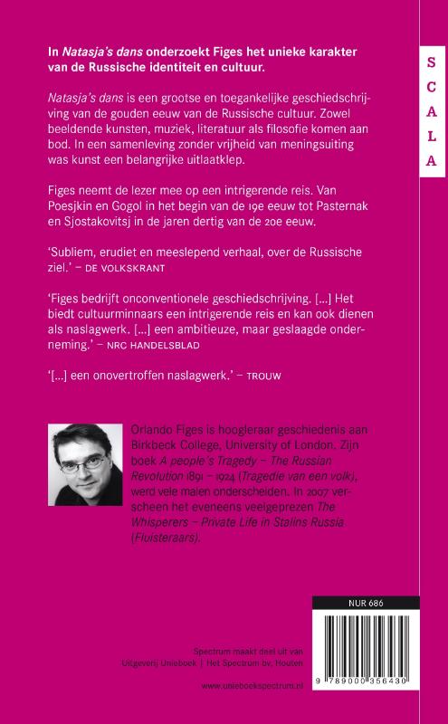 Achterkant van Natasja's dans