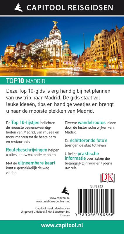 Achterkant van Madrid