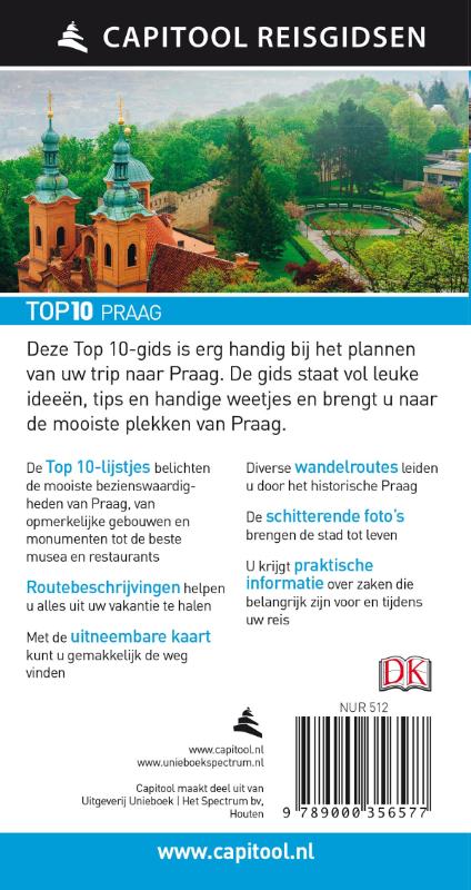 Achterkant van Praag
