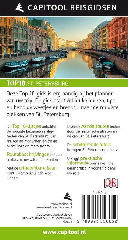 Achterkant van St. Petersburg