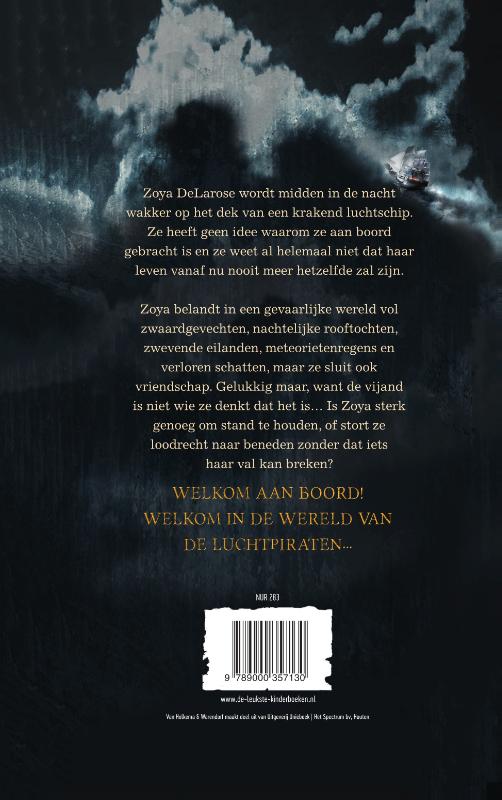 Achterkant van Luchtpiraten
