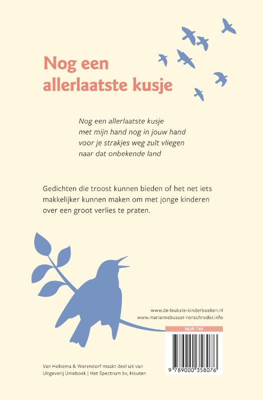Achterkant van Nog een allerlaatste kusje
