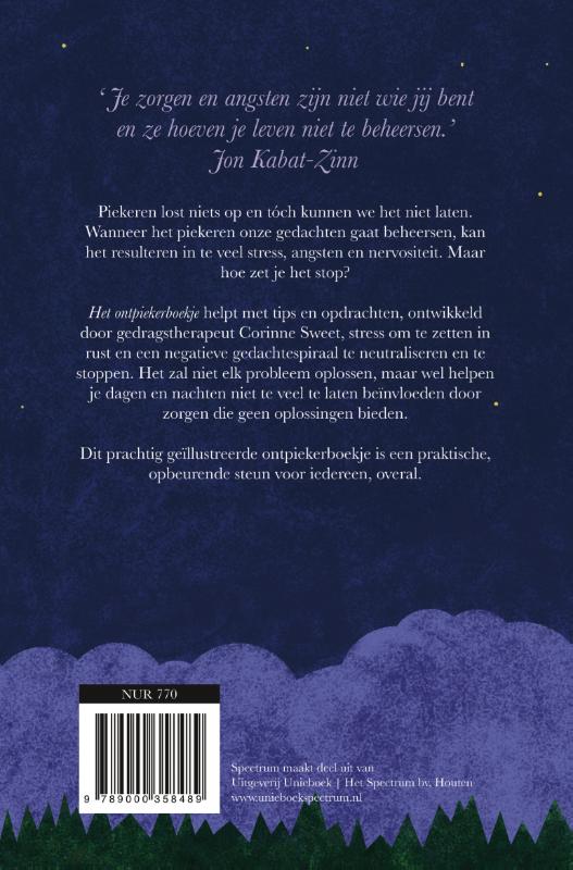 Achterkant van Het ontpiekerboekje