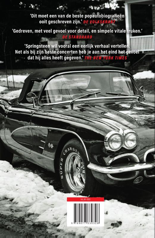 Achterkant van Born to Run