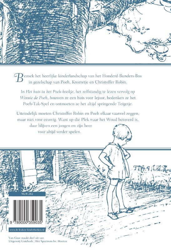 Achterkant van Huis in het Poeh-hoekje