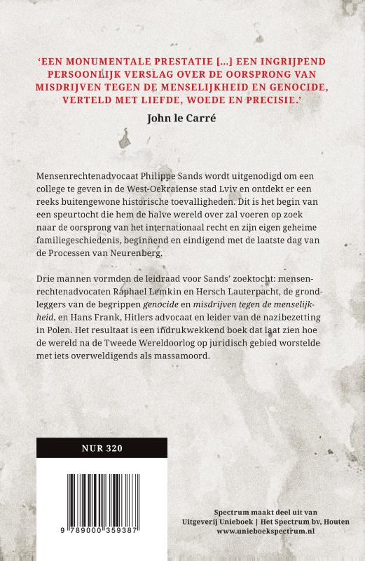Achterkant van Galicische wetten