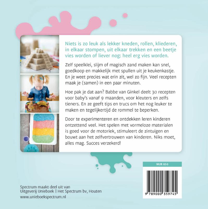 Achterkant van Kneed en Klieder