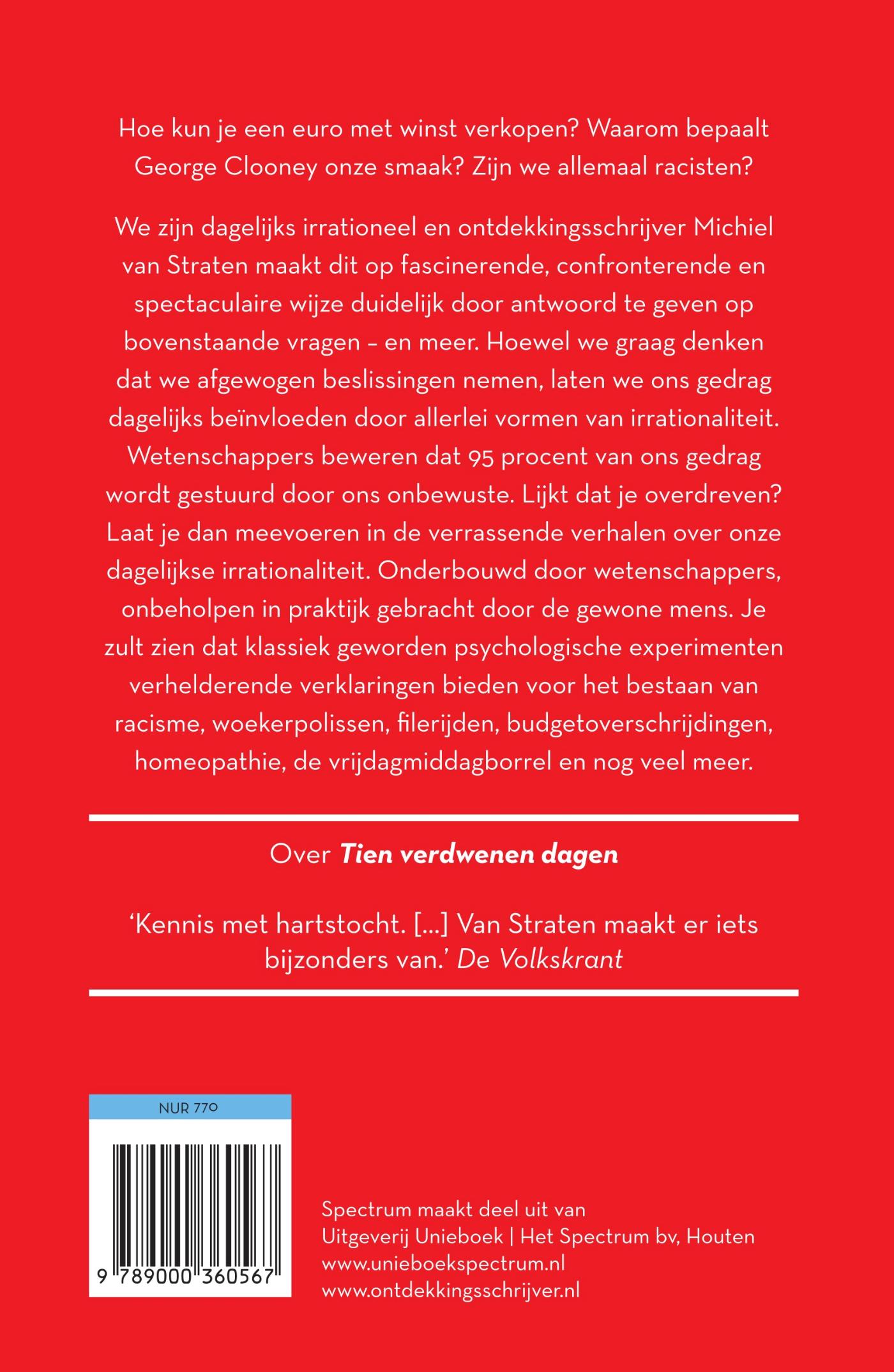 Achterkant van Dagelijks irrationeel