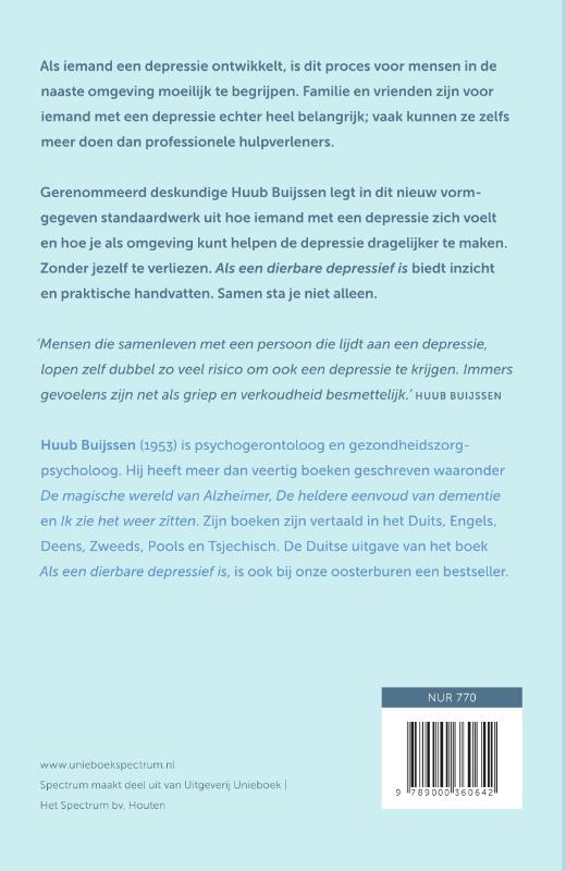 Achterkant van Als een dierbare depressief is