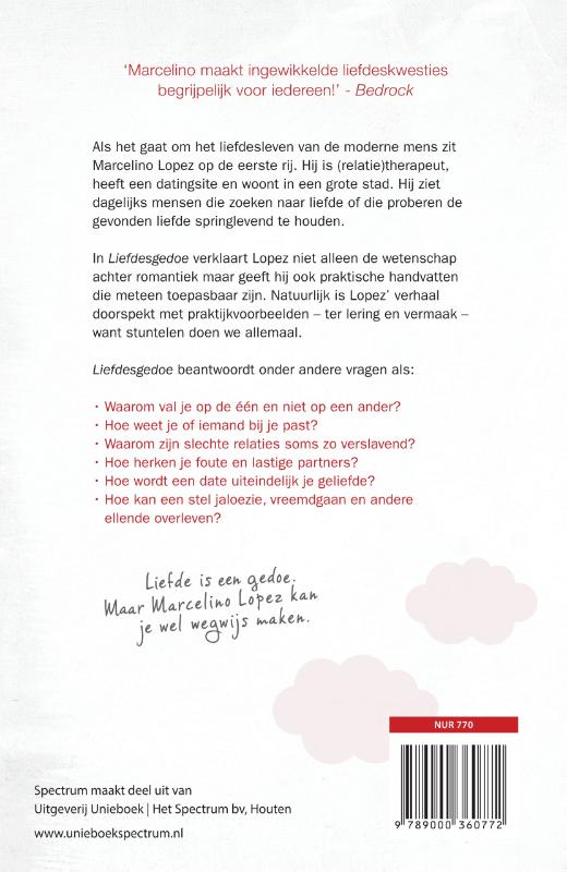 Achterkant van Liefdesgedoe