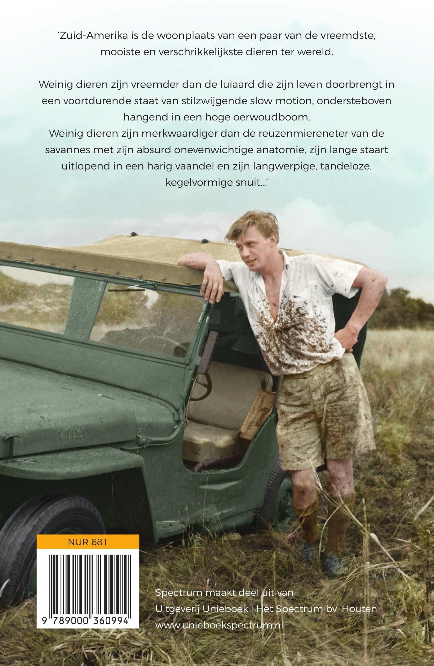 Achterkant van De avonturen van een jonge bioloog