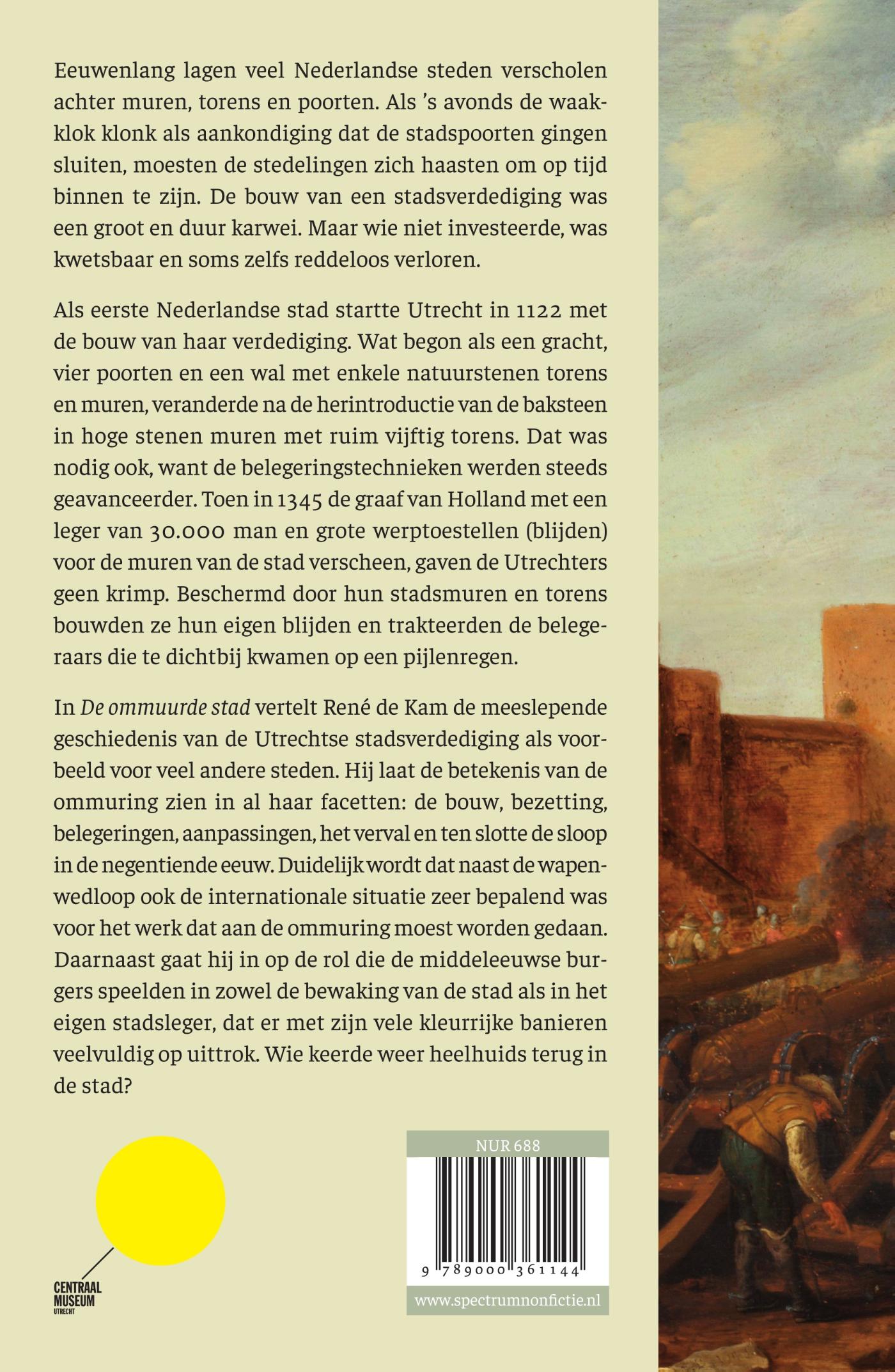 Achterkant van De ommuurde stad
