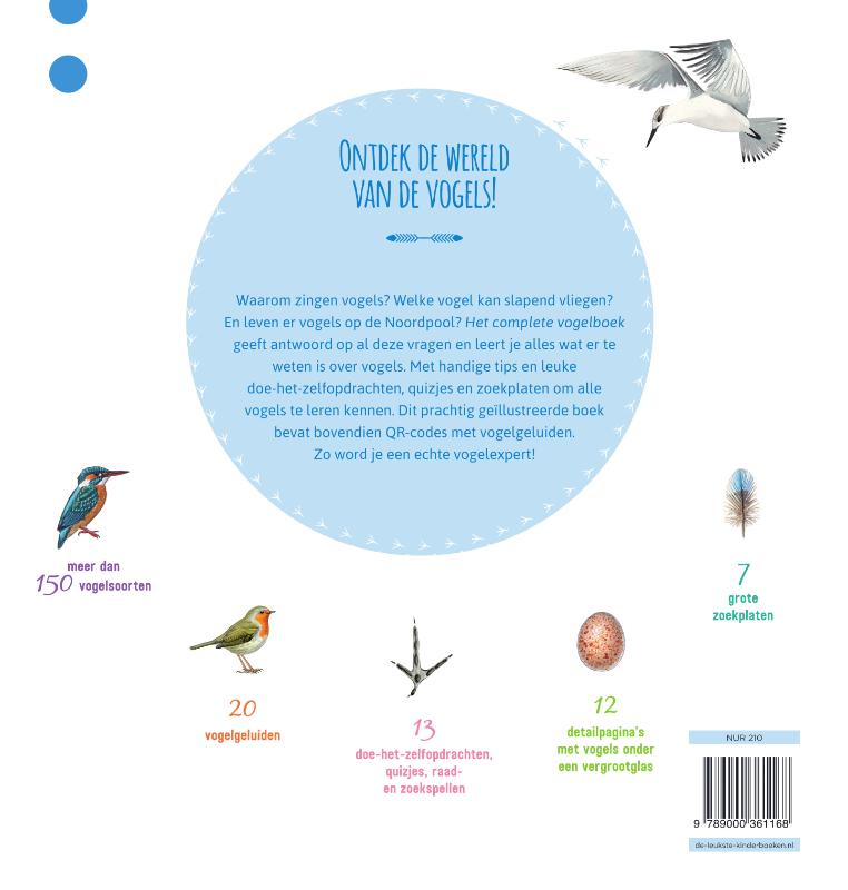Achterkant van Het complete vogelboek