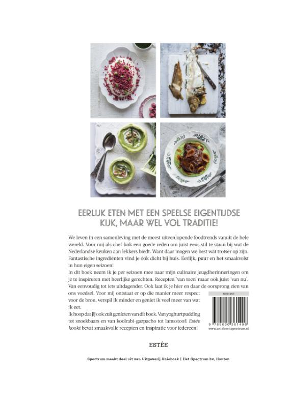 Achterkant van Estée kookt