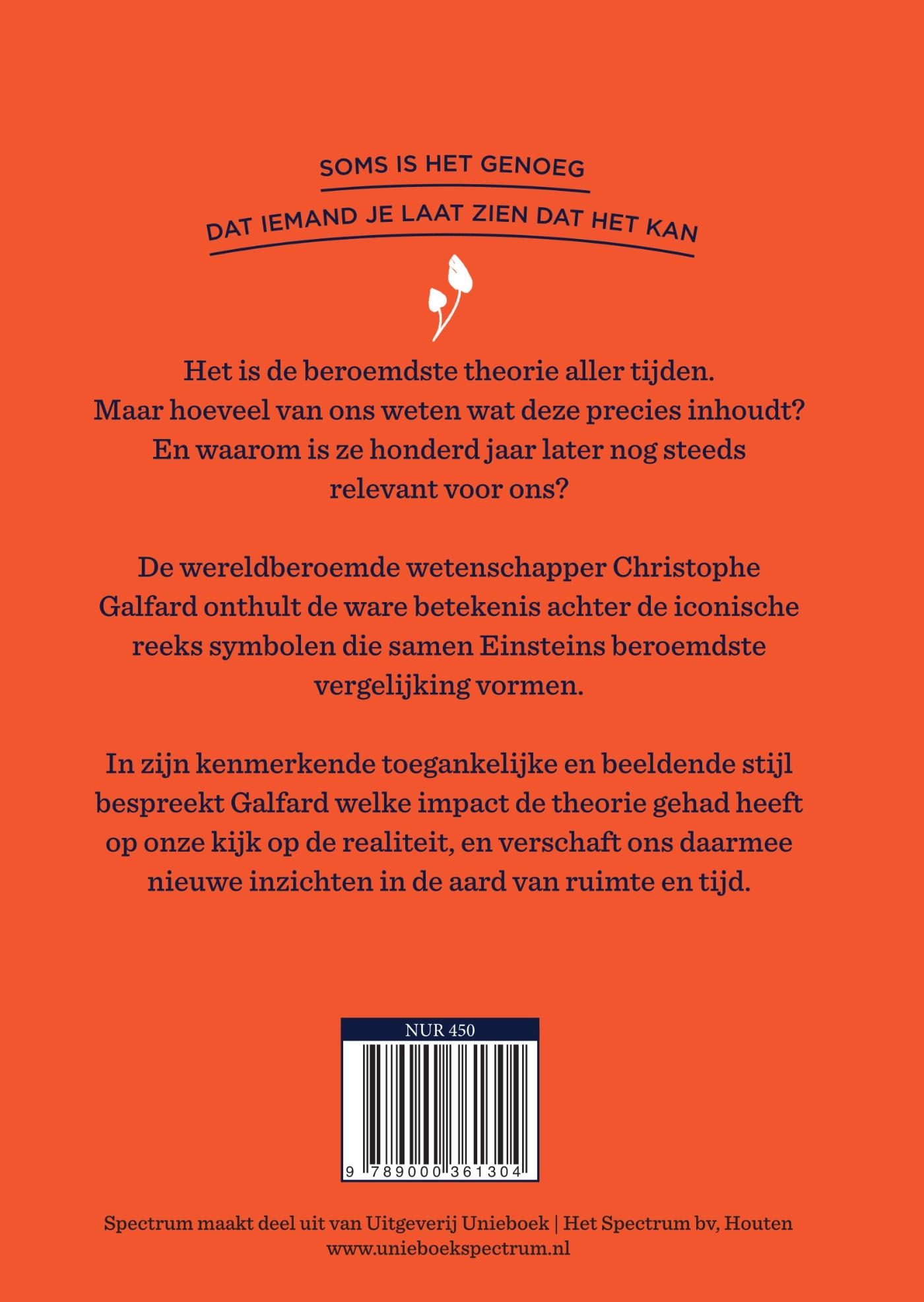 Achterkant van Hoe begrijp je E=MC2?