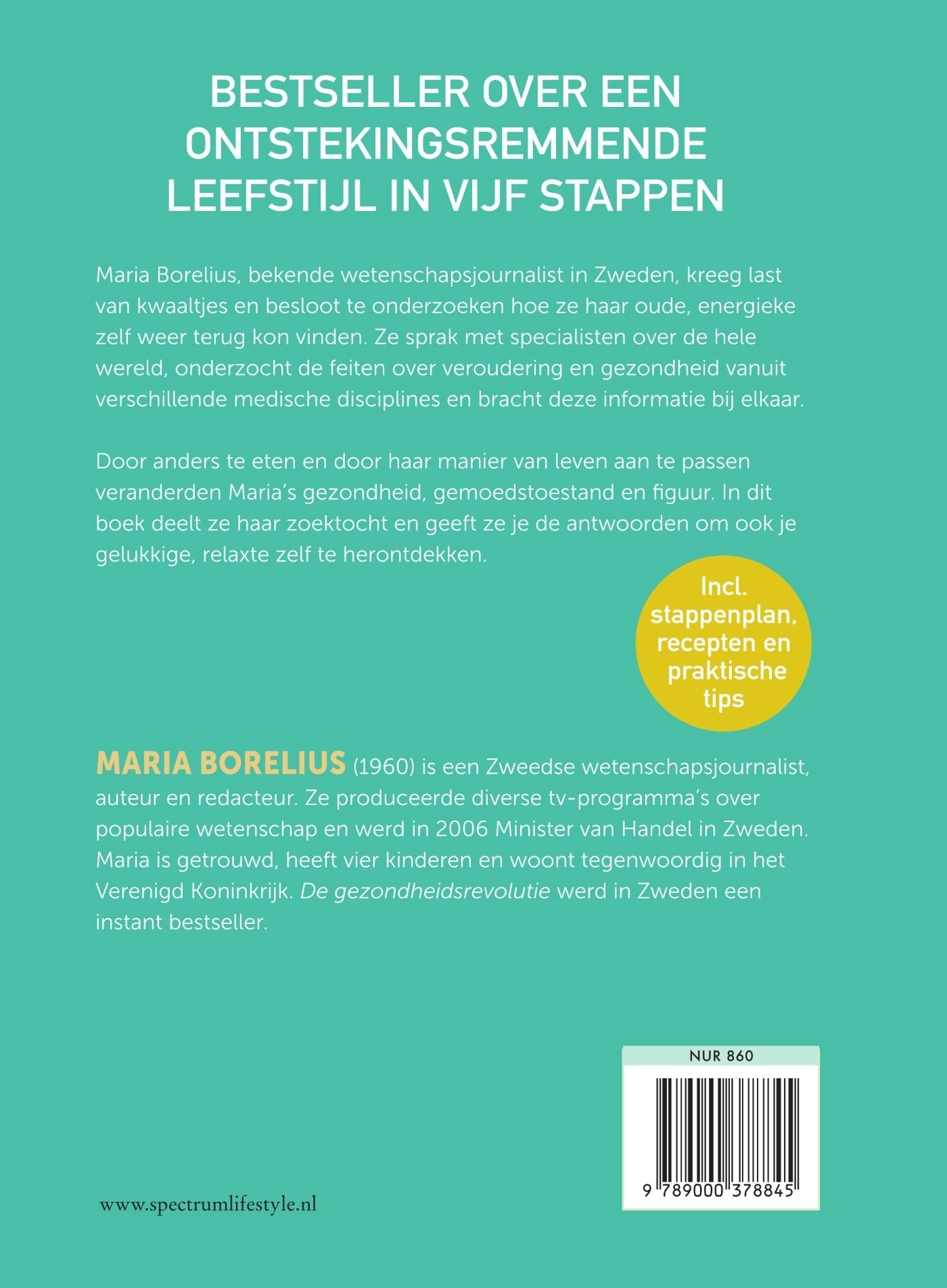Achterkant van De gezondheidsrevolutie