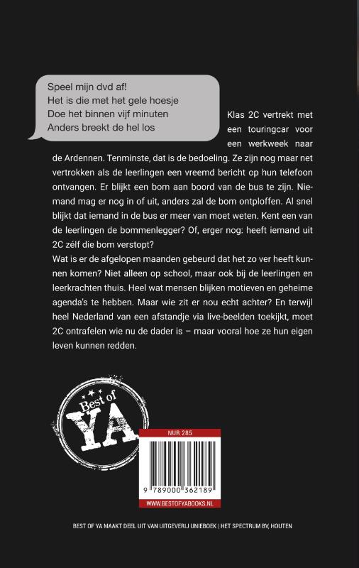 Achterkant van 2C