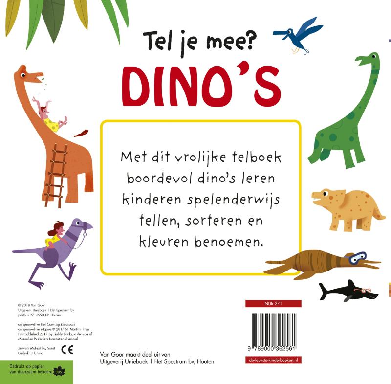 Achterkant van Dino's